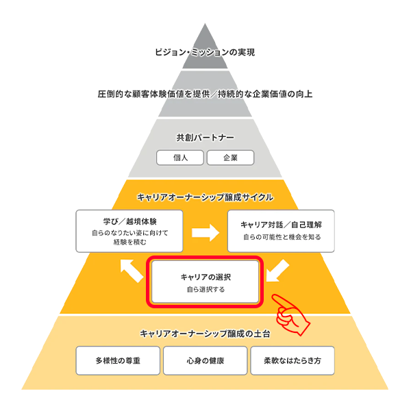 キャリアの選択肢